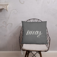 Load image into Gallery viewer, Harmony: Love Gratitude & Abundance Basic Pillow
