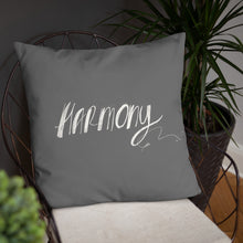 Load image into Gallery viewer, Harmony: Love Gratitude & Abundance Basic Pillow