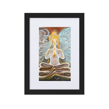 Load image into Gallery viewer, Breathe: Prana Matte Paper Framed Poster With Mat