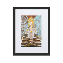 Load image into Gallery viewer, Breathe: Prana Matte Paper Framed Poster With Mat