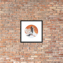 Load image into Gallery viewer, Harmony: Love Gratitude & Abundance Framed photo paper poster