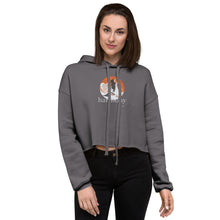 Load image into Gallery viewer, Harmony: Love Gratitude. & Abundance Crop Hoodie