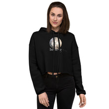 Load image into Gallery viewer, Believe: Step To Your Power Crop Hoodie
